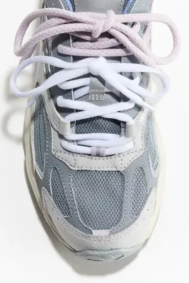 Sneakers à semelle épaisse - Bleu ancien — photo 2