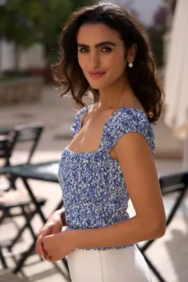 Lucy Smocked Top — photo 5