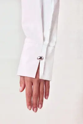 Chemise Ouessant Optic White — photo 5