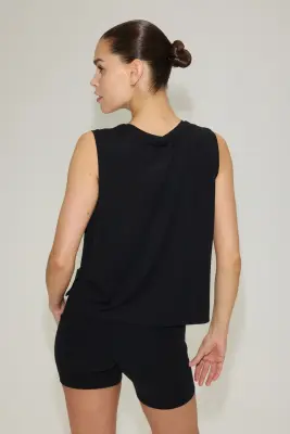 Débardeur de sport boxy DryMove™ - Noir — photo 2