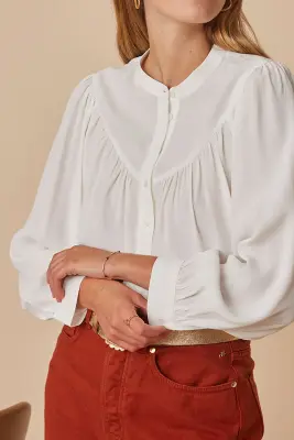 blouse valene ecru — photo 1