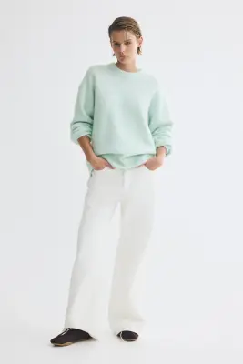 Pull loose - Turquoise clair — photo 1