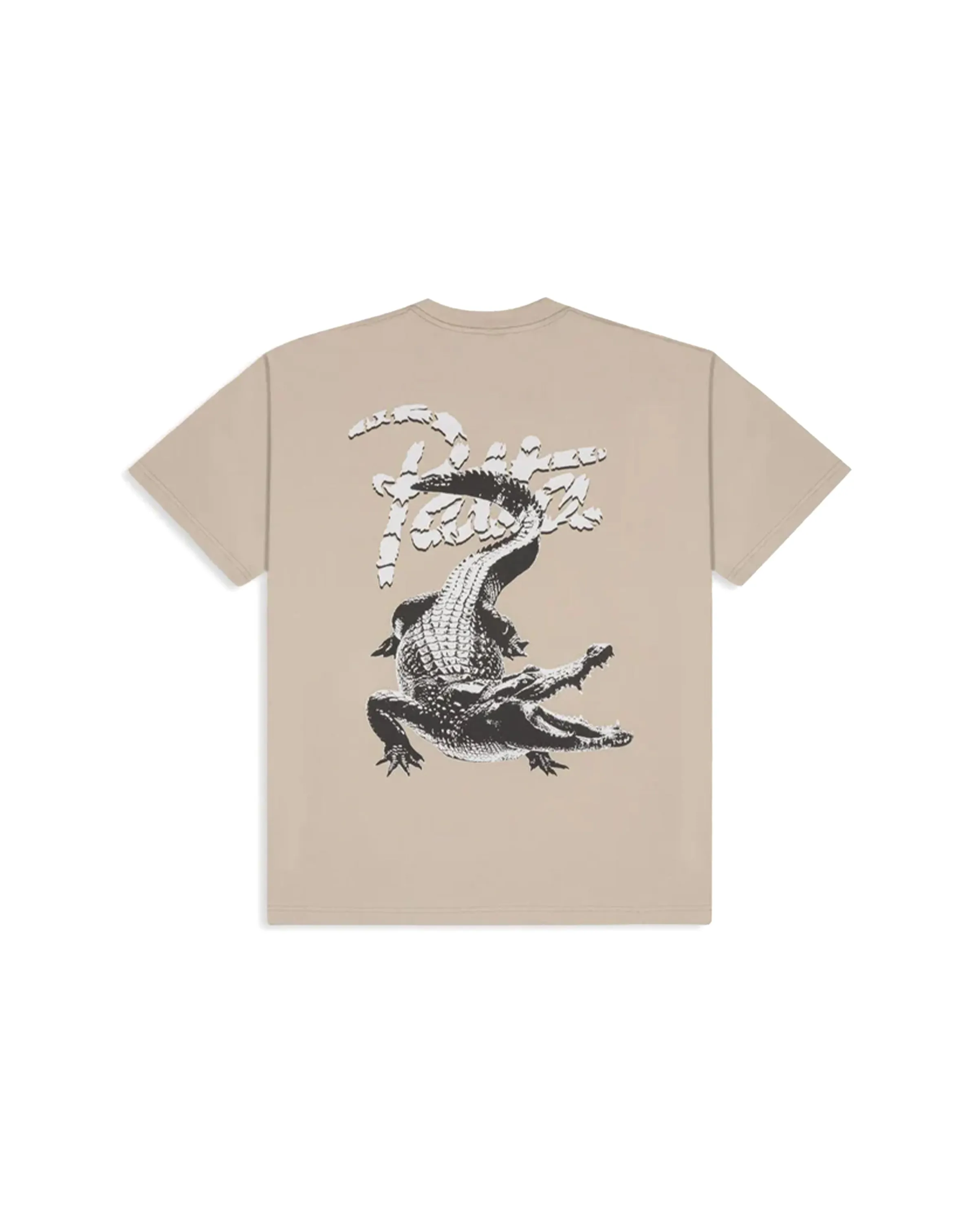 Patta Croco T-Shirt Oatmeal