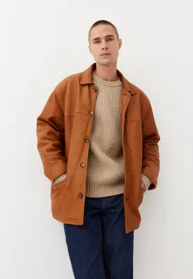 Le pull côtelé - Beige — photo 5