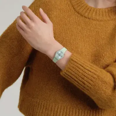 Montre Swatch Lady LG131 - SERENITY OF SAGE — photo 3