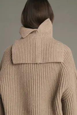 COL GAD BEIGE CHINÉ — photo 5