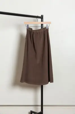 Labo.art – SKIRT GONNA CARTA – SARCA TEAK — photo 4