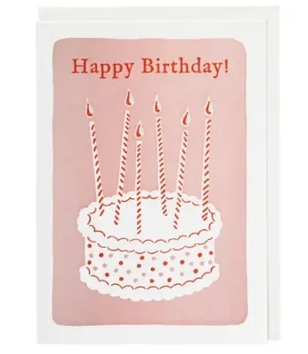 Carte anniversaire Happy Birthday Cake – Archivist Gallery — photo 2