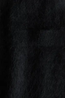 Jupe en mohair mélangé - Noir — photo 4