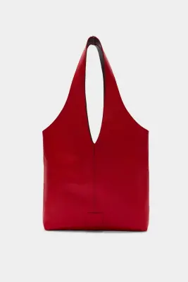 Sac Sun maxi grainé rouge — photo 1