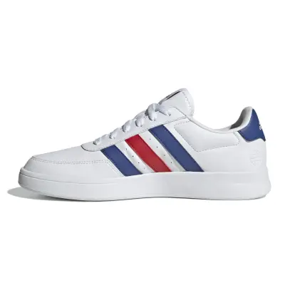 ADIDAS BREAKNET 2.0 Blanc rayé bleu rouge — photo 3