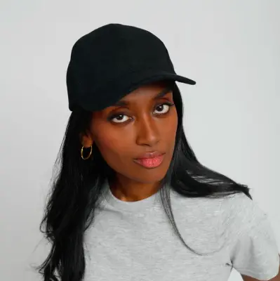 Casquette Sasha Unisexe Noir — photo 2