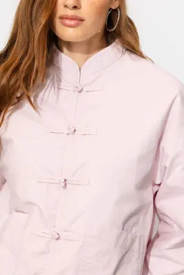 Veste en toile et moumoute — photo 5