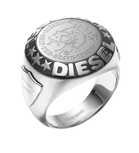 Bague acier chevaliere
