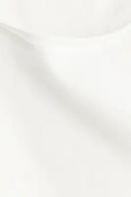 T-shirt à bords roulottés - Blanc — photo 3