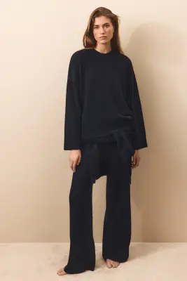 Pull - Bleu marine — photo 1