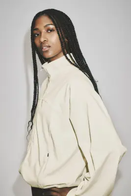 Veste de survêtement de sport SoftMove™ - Ivoire — photo 5