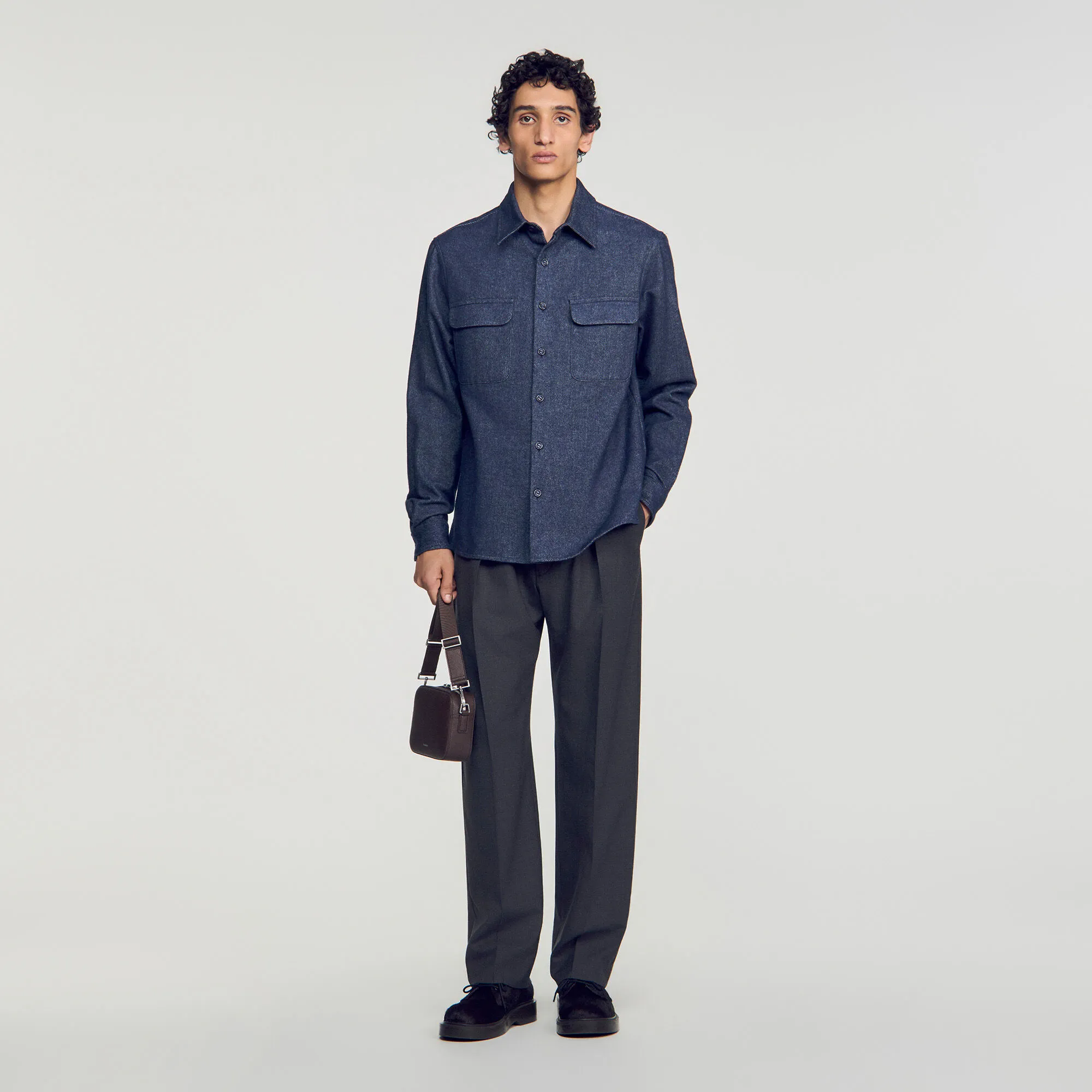 Chemise en flanelle de coton
