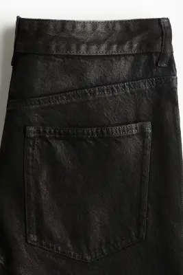 Jean en denim enduit - Noir — photo 2
