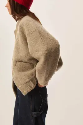Veste maille Hildou Loup — photo 5