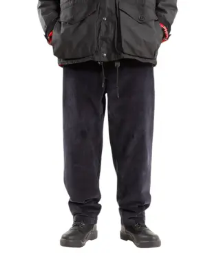 Stretch Cord Relaxed Fit Trouser Dark Navy — photo 1