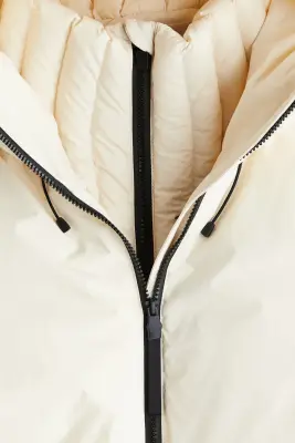 Veste de ski matelassée ThermoMove™ - Beige — photo 5
