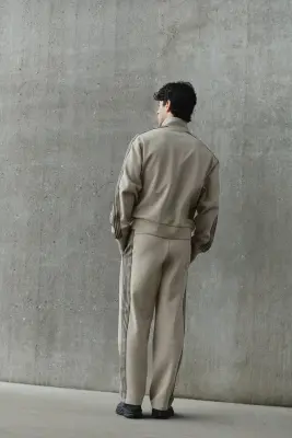 Pantalon jogger de sport Loose Fit DryMove™ - Beige — photo 3