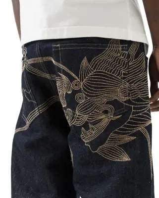 Dragon Hemp Denim Jeans Indigo — photo 2