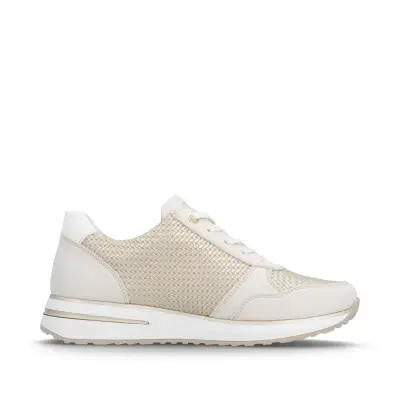 Baskets Remonte D1G08-60 Blanches - Lacets Grande Pointure Femme — photo 3