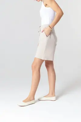 Shorts en viscose et élasthanne — photo 4