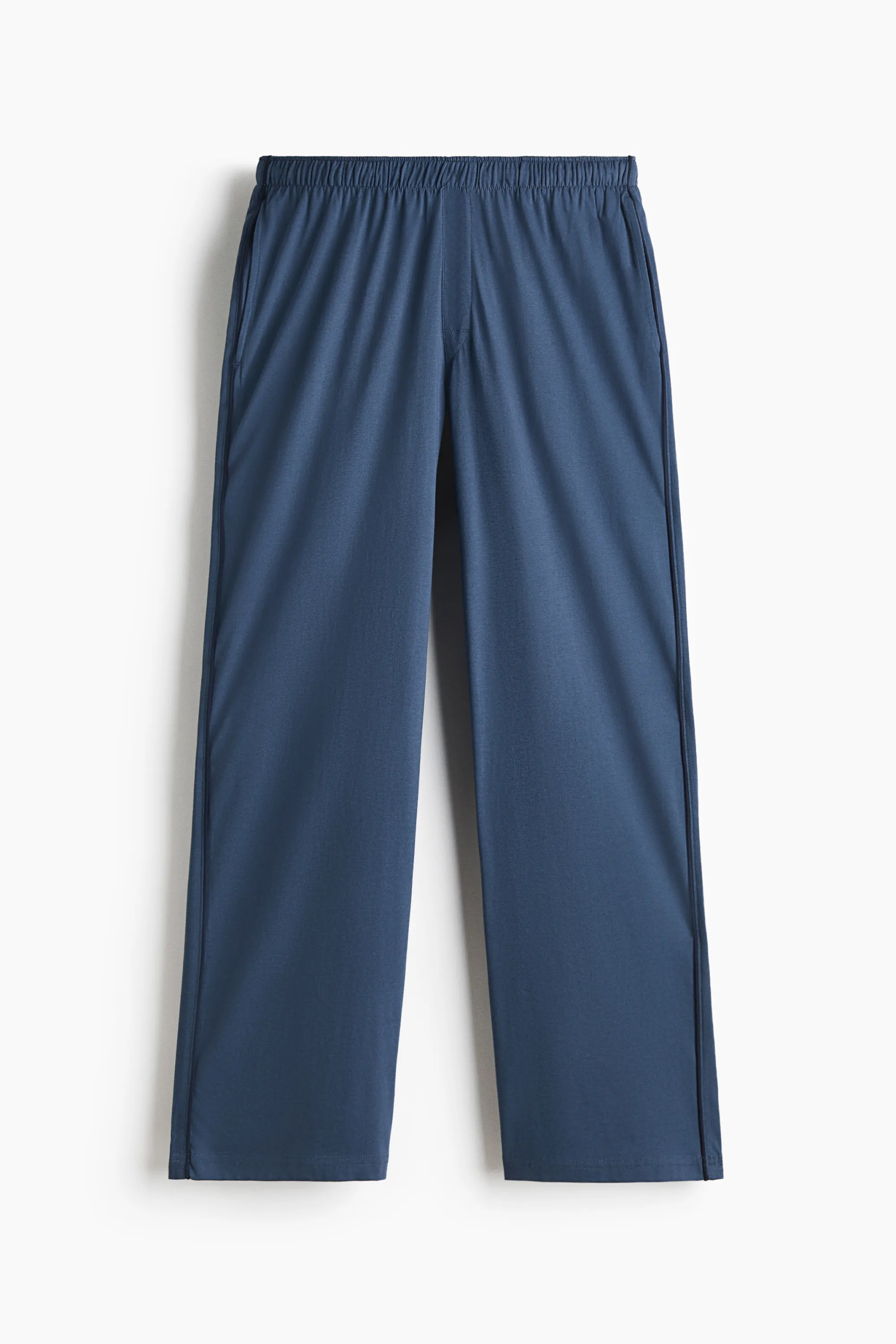 Chemise et pantalon de pyjama en coton - Bleu