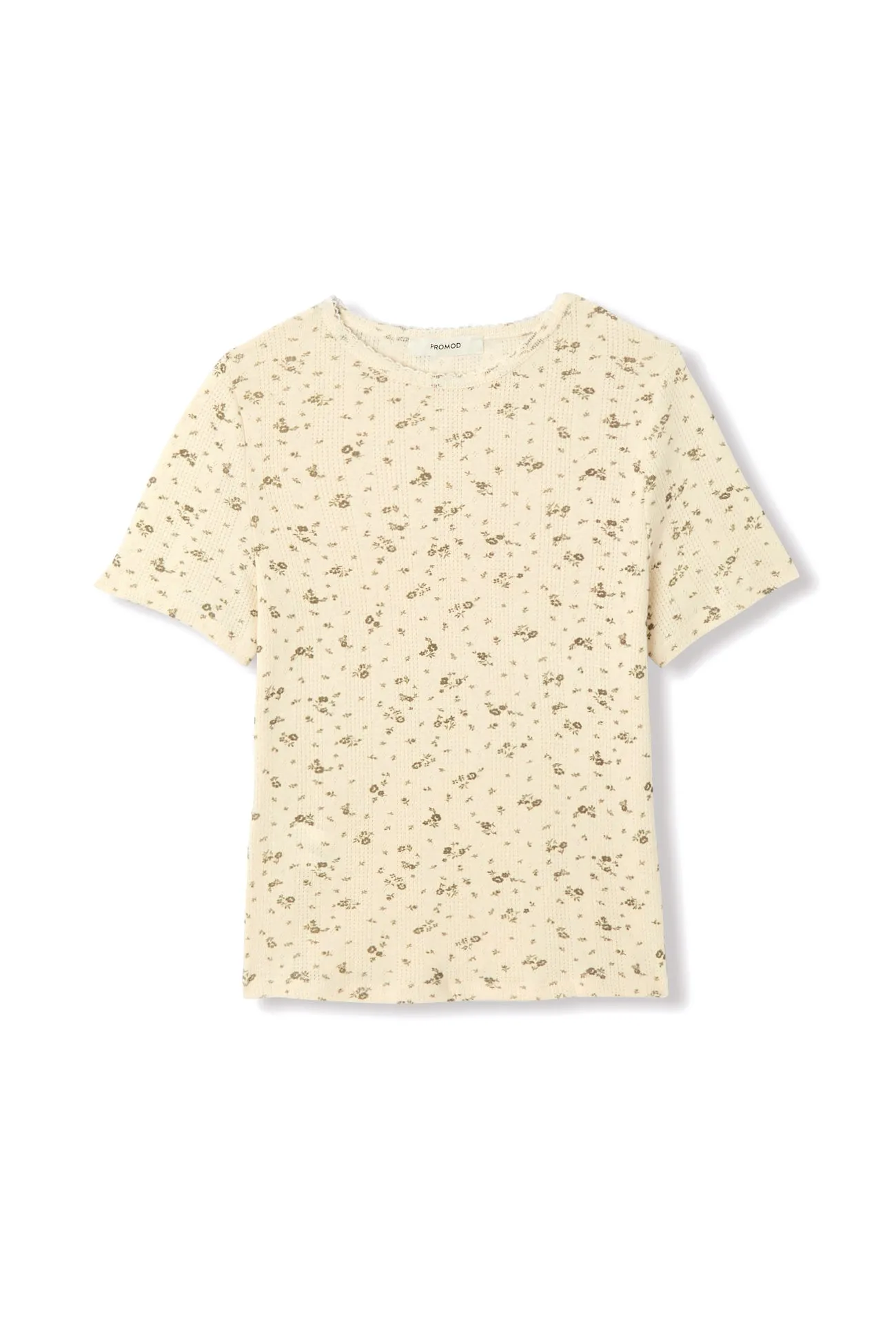 T-shirt pointelle Femme
