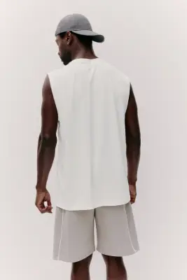 Débardeur de sport Regular Fit DryMove™ - Blanc — photo 3