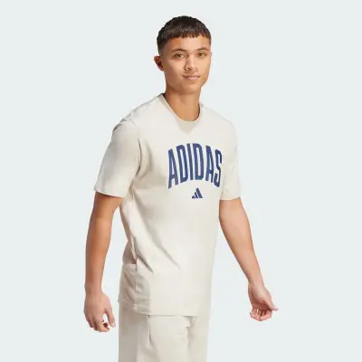 ADIDAS TEE SHIRT imprimé GRANDE LONGUEUR — photo 4