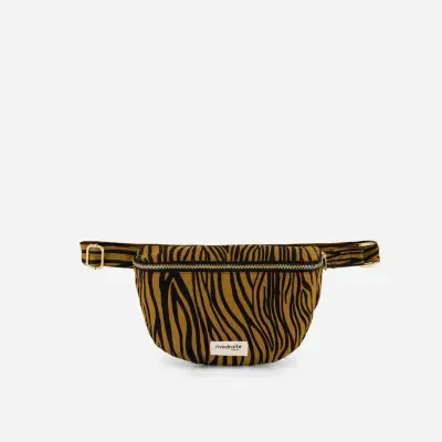 Sac banane Custine Zèbre Moutarde Rive Droite — photo 1