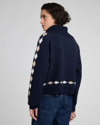 Cardigan Cecilia bleu marine — photo 3
