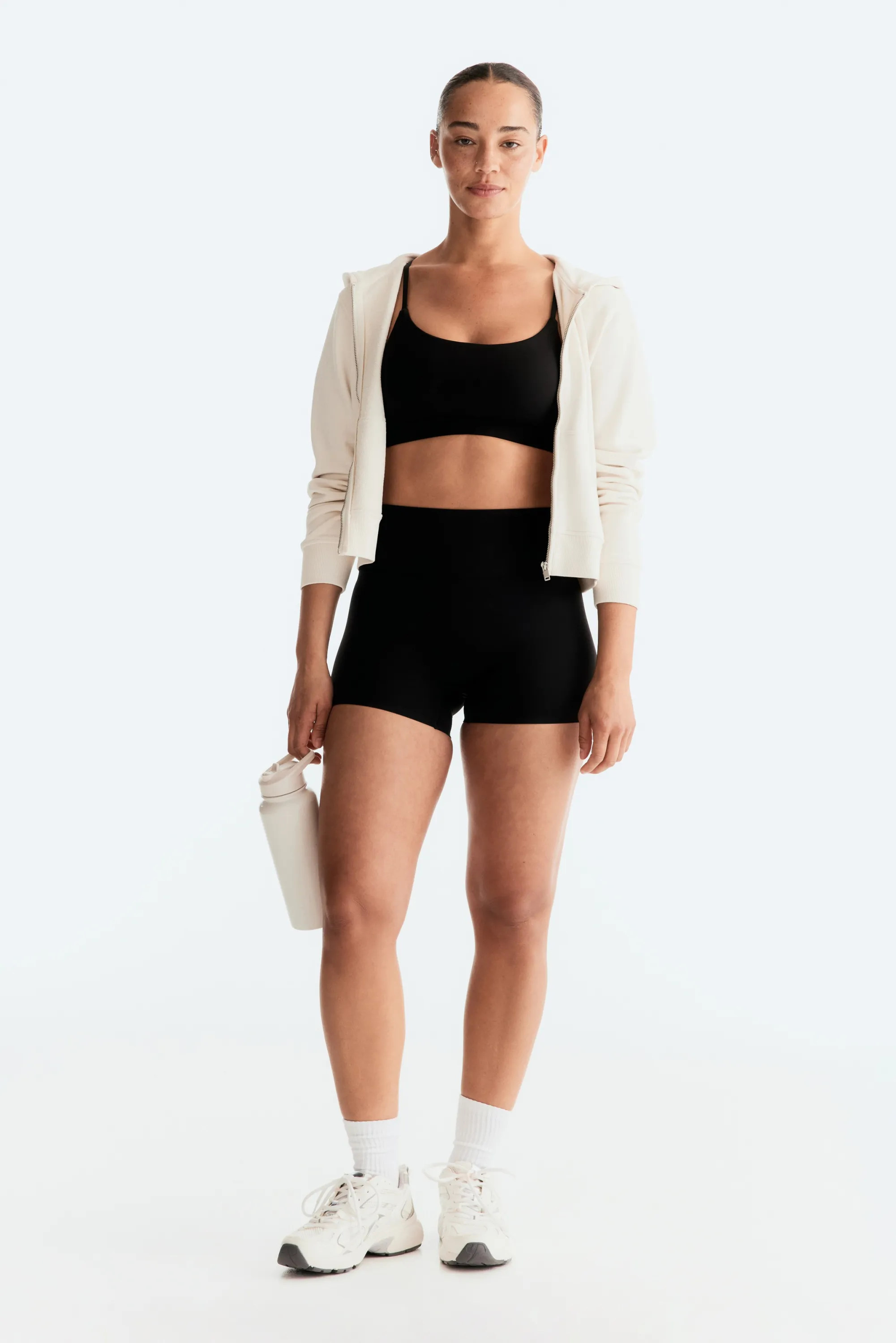 Short de sport moulant SculptMove™ - Noir