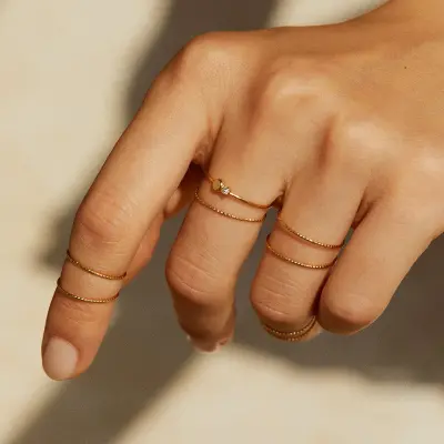 Bague Ode double phalange – BDM Studio — photo 3