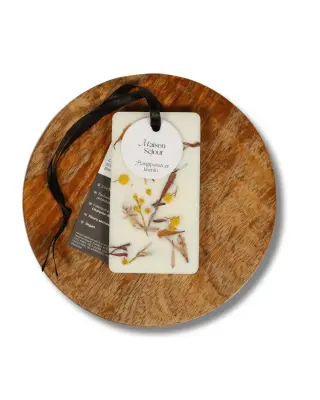 Carte florale parfumée au frangipanier et jasmin — photo 1
