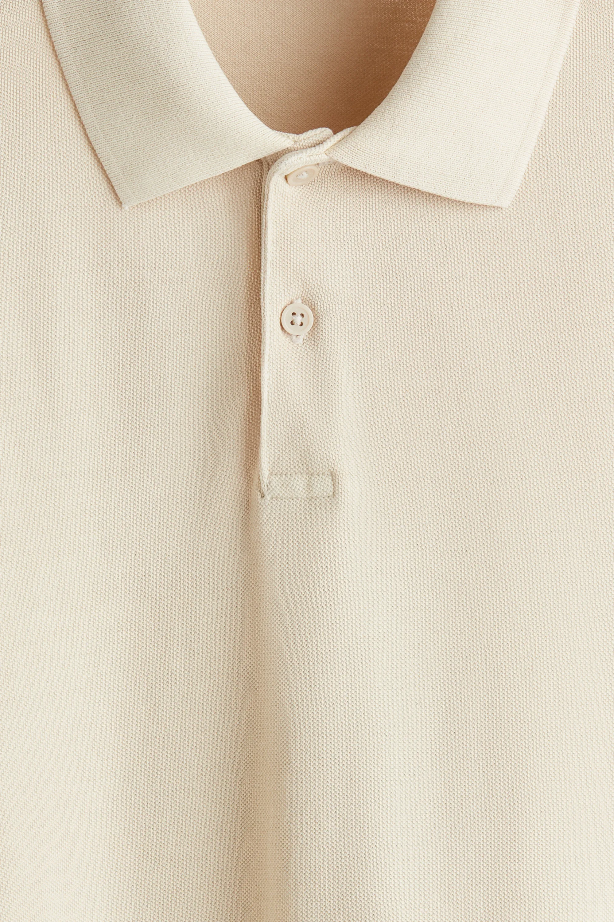 Polo Regular Fit - Beige clair