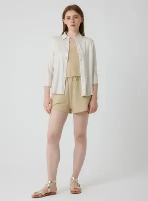 Chemise en viscose et élasthanne — photo 4