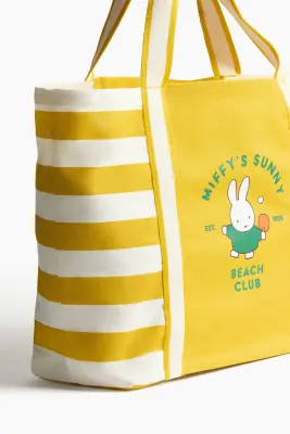Sac de plage pour enfant avec motif imprimé - Jaune/Miffy — photo 3