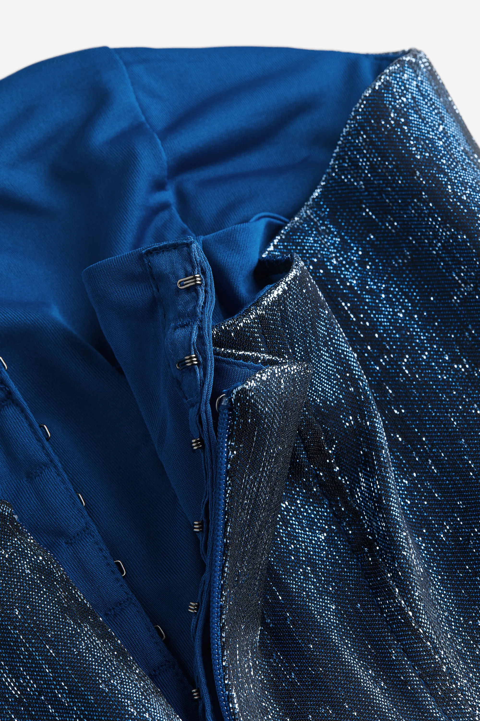 Robe bandeau scintillante - Bleu