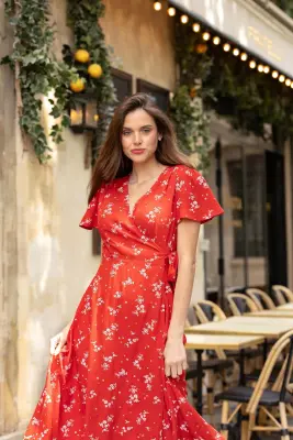Arlette Wrap Dress — photo 5