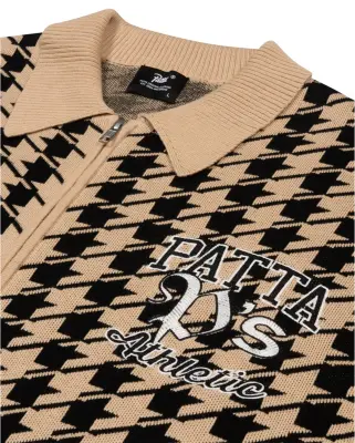 Houndstooth Cardigan Irish Cream — photo 4