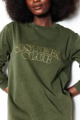 Robe en jersey Sisters Club — photo 5