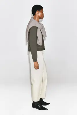 SWEAT EN COTON - BRUN — photo 4