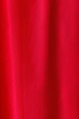 Robe à bretelles fines avec base à effet boule - Rouge — photo 4