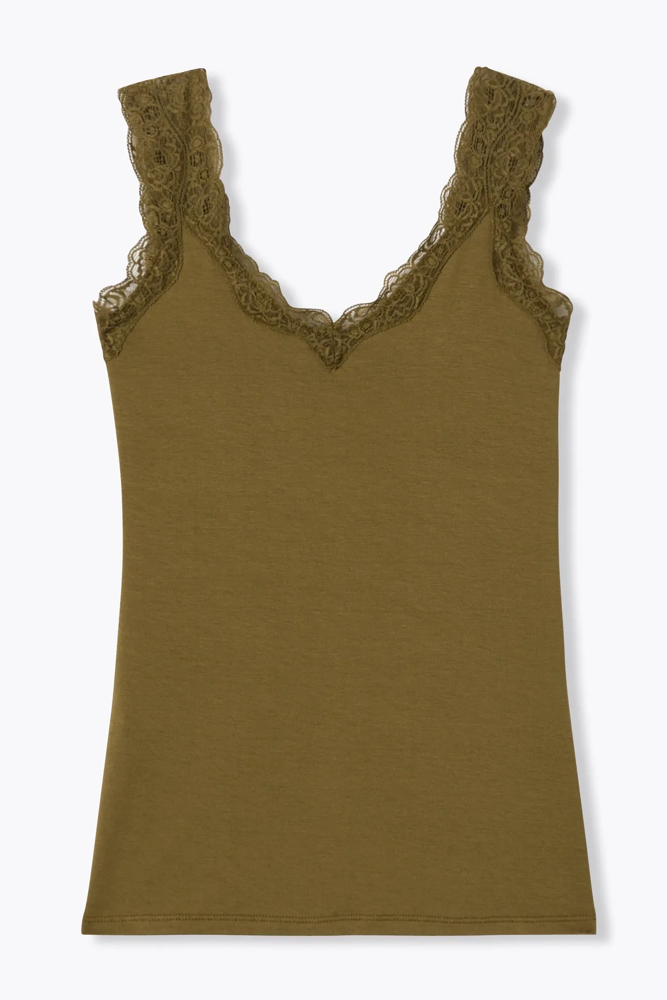 Top à bretelles dentelle Femme