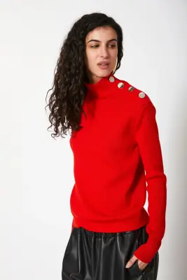 Pull Picasso Coquelicot — photo 3
